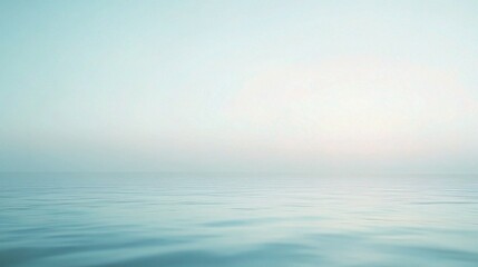 Obraz premium Soft Blue Blurred Abstract Studio Background for Creative Use