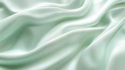 Fototapeta premium Soft Pale Green Gradient Background with Smooth Transitions