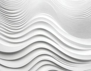 Obraz premium Beautiful wall texture, symphony of minimalist and simple color and abstract pattern, wave wavy modern, geometric overlap layer background