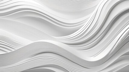 Obraz premium Beautiful wall texture, symphony of minimalist and simple color and abstract pattern, wave wavy modern, geometric overlap layer background