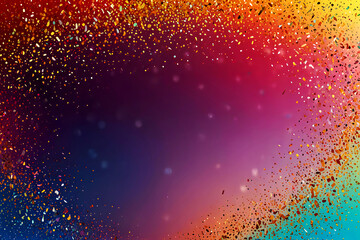 Colorful abstract background with sparkles. Vector illustration for your design