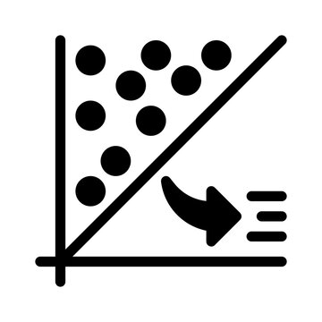 Scatter Plot glyph icon