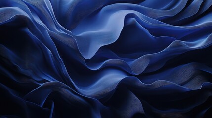 Fototapeta premium Deep Blue Dark Background with Subtle Gradients and Textures