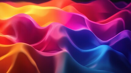 Obraz premium Smooth Animated Gradient Background with Color Transition Effects
