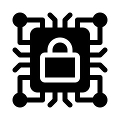 encryption glyph icon