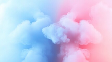 Naklejka premium Smooth Color Gradient Background Transitioning from Vibrant Blue to Pink