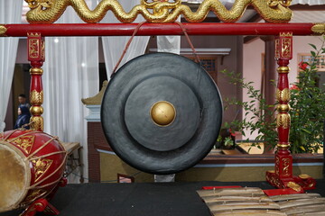 One of the traditional Javanese musical instruments in gamelan