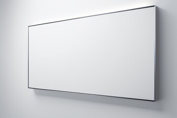 Obraz premium there is a picture of a white picture hanging on the wall