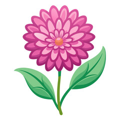 aster flower icon design