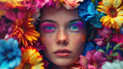 Naklejka premium Personal Growth: Committing to habits that improve emotional intelligence, resilience, and self-awareness, enhancing your overall personal growth and emotional strength. 