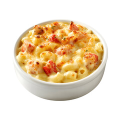Lobster mac and cheese Isolated On Transparent Background