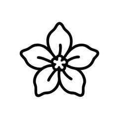 azalea flower icon design
