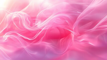Obraz premium Smooth Pink Gradient Background with Soft Transitions and Flowing Texture