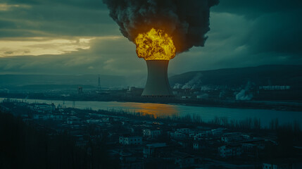 When the reactor core overheats, a nuclear meltdown triggers catastrophic consequences