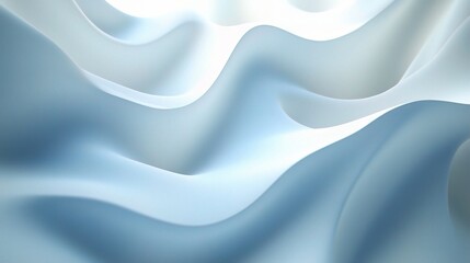 Fototapeta premium Modern Abstract Background with Smooth Gradients in Soft White Tones