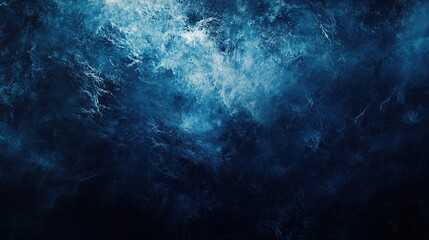 Obraz premium Dark Blue Abstract Background with Graphic Elements for Design