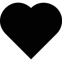 simple vector icon heart