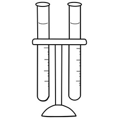 Science tools drawing for coloring, worksheet and learning media