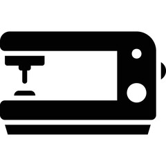 simple vector icon sewing machine