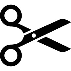 simple vector icon scissors
