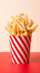 Golden and Crispy: A Delightful Close-up of Dairy Queen Fries