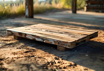 Fototapeta premium pallet