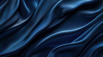 Fototapeta premium Deep Blue Dark Background with Subtle Gradients for Designs