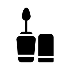 lip balm glyph icon