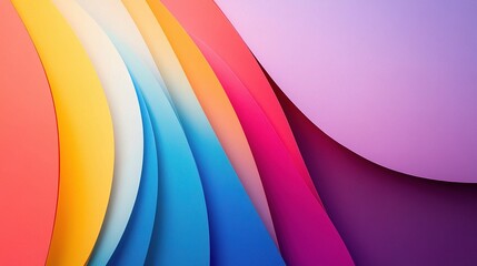 Smooth Color Gradient Background with Soft Transitions and Layers