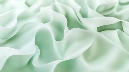 Obraz premium Elegant Green Textured Background with Soft Abstract Patterns: Exquisite Surface for Modern Design and Artistic Inspiration