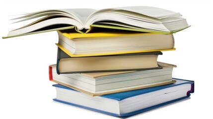 Books, Notebooks, Textbooks and Blank Paper Templates
