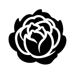 peony flower icon design © Al Rafi