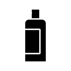 spray bottle icon, simple flat style, illustration, logo sign symbol pictogram template, for ui or ux isolated on white for mobile app, editable