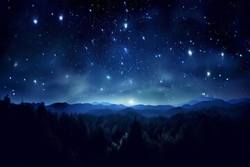 stars from the night sky tiny stars falling from a clear night s