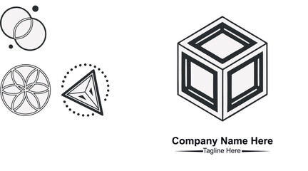 Geometric logo