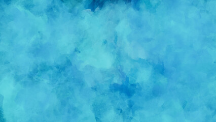  Blue watercolor and paper texture. Mint abstract watercolor texture background.	