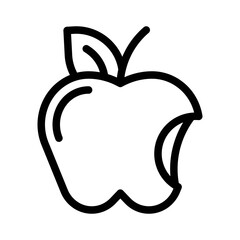apple line icon