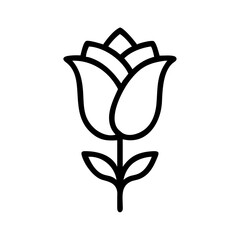 tulip flower icon design