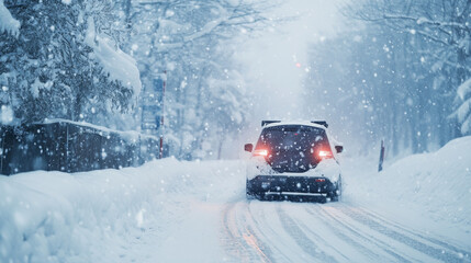 Winter Storm Driving: Autonomous Vehicle in Snow