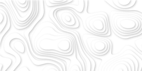 White paper cut background with lines.3d realistic papercut decoration textured with wavy layers. modern wallpaper texture and 3d realistic design use for banner flyers, posters.	