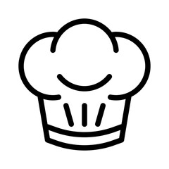 Chef Hat line icon