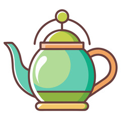 Obraz premium teapot icon design