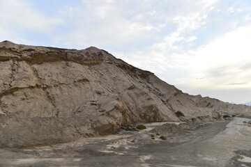 Geomorphic Scenery Desert in Xinjiang, China