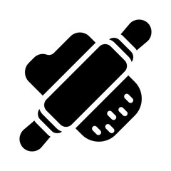 Rolling Pin glyph icon