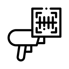 barcode line icon