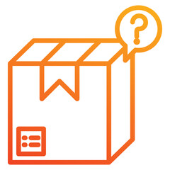 parcels icon element for design