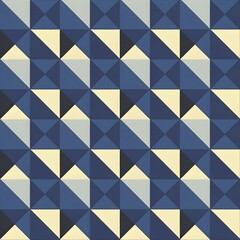 Fototapeta premium Structured Beauty A Repeated Triangle Tile Pattern