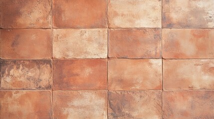 Obraz premium Warm and Inviting Terracotta Texture Background, Exuding Rustic Charm and Grunge Aesthetic for Vintage and Modern Design 