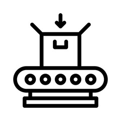 Conveyor line icon