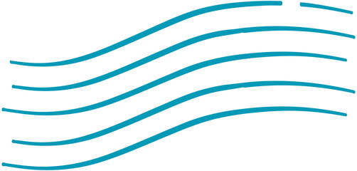 Textured Post Stamp Line